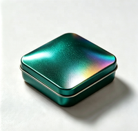 Poudre de pigment de revêtement à effet spécial GUANZUN pour l'impression d'emballages de luxe, vert holographique aluminium