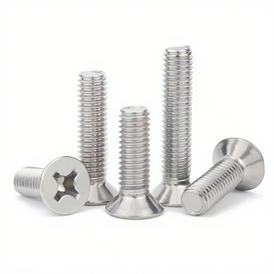Tornillo avellanado de ranura cruzada JISB1111F Máquina de blanqueamiento de tornillo cruzado rápido M2 M5 M5 15mm - Product Image 1