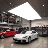 Luz de Película Suave de Alta Luminosidad y Uniformidad para Techo de Salas de Exhibición de Autos y Talleres de Detallado Automotriz