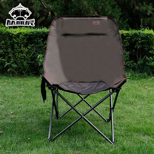 Chaise <span class=keywords><strong>de</strong></span> <span class=keywords><strong>camping</strong></span> ergonomique confortable avec dossier réglable, rembourrée, pliable et portable pour pique-nique et pêche - Product Image 5