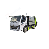 Nouveau camion compacteur de déchets Diesel 2026 de 12 m³ à usage intensif avec transmission 4x2 pour services d'assainissement urbain et gestion des déchets