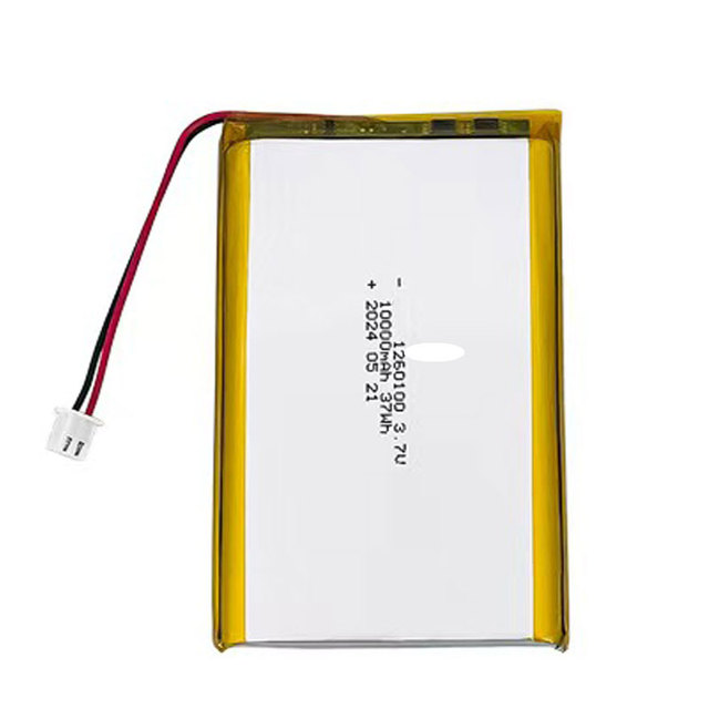 1260100 3.7V 10000mAh Li-Polymer Battery for Power Bank Medical Monitor