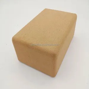 Cork Synthetic Block Yoga Ginástica Exercício Tijolos 4*6*9 "10cm Grosso Dança Props