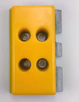 Remplacement de pièces de rechange de fraiseuse W1900 W1500 W1200 W120F chaussure de piste en polyuréthane 150740