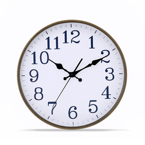 Top Seller <b>Clocks</b> Round Custom Natural Battery Operated <b>Silent</b> Digital Wooden <b>Wall</b> <b>Clock</b> Home Decoration - Product Image 2