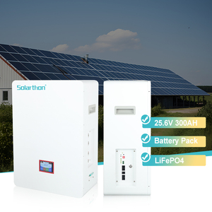 Batteria per Accumulo Energetico Domestico Solarthon 25.6V, Pacco Batterie agli Ioni di Litio Montabile a Parete - Product Image 2