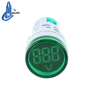 XINDALI AD22-22DSV 22mm Voltímetro <span class=keywords><strong>Digital</strong></span> AC 60-500V LED Verde Display Voltagem Indicador Painel Medidor Sinal Lâmpada - Product Image 6
