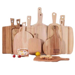 Wooden Serving <b>Tray</b> Solid Wood Cutting Board Beech Wood Kitchen Bread Pizza Fruit <b>Snack</b> <b>Tray</b> Residential Desktop Use - Product Image 2