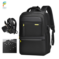 Sac à dos pour homme en gros, imperméable, en tissu Oxford, avec port USB, idéal pour le travail, les loisirs et l'école