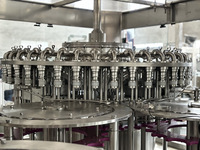 Machine de production combinée 3 en 1 pour eau en bouteille, jus et boissons gazeuses à vendre