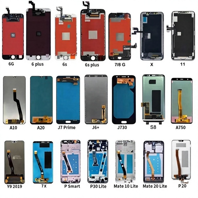 Compatible with a Range of for Models Including the A10 A10S A20 A20S A30 A40 A50 A70 and More Tecno LB7 OLED Screen