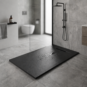 <span class=keywords><strong>Receveur</strong></span> de <span class=keywords><strong>douche</strong></span> en pierre composite de qualité supérieure, découpable sur mesure, certifié CE pour espaces de salle de bain irréguliers, <span class=keywords><strong>receveur</strong></span> de <span class=keywords><strong>douche</strong></span> BMC - Product Image 2