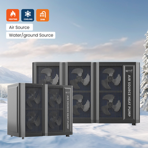 Bomba de Calor Inverter de Alta Eficiencia para Climas Fríos, Aire y Agua/Agua-Tierra, 93kW, Solar, R410A - Product Image 1
