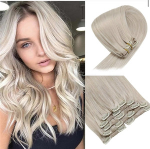 Extensión de cabello de trama de piel recta de seda suave de Uzbekistán más vendida, cabello Remy virgen, cabello humano liso con estilo ondulado - Product Image 3
