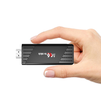 2023 M96 4K IPTV Fire Stick Double Wifi 2GB 16GB TV dongle USB TvStick 4k Smart Android Tv Stick avec télécommande vocale BT