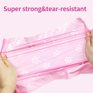 고품질 도매 커스텀 로고 친환경 생분해성 강아지 배변 봉투 - Product Image 6