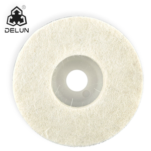 <span class=keywords><strong>Disque</strong></span> de polissage en feutre de laine abrasif de haute qualité de 4 pouces - Product Image 1