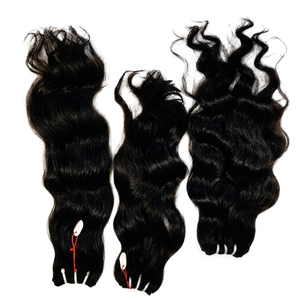 100% Virgin Remy Indian Natural Curly Hair Extensions Unprocessed 100g <b>Machine</b> Double Weft for All Dye Colors Weave Attachment - Product Image 1