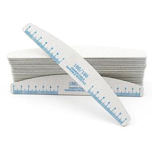 Dũa móng dùng một lần hình bán nguyệt in logo tùy chỉnh chuyên nghiệp, độ nhám 100/150/180 - Product Image 2