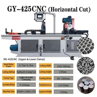 Nouvelle machine de découpe automatique CNC pour tuyaux en métal, aluminium, acier au carbone et acier inoxydable, coupe à froid de haute précision