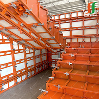 Coffrage modulaire réutilisable pour murs, dalles, escaliers en béton, moules pour béton à finition lisse