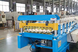 골판지 롤 성형 기계를 만드는 아연 골판지 지붕 벽 철판 - Product Image 3