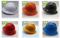 Vente en gros de casques de sécurité à bord intégral ABS Casque de sécurité pour l'industrie de la construction pour les travailleurs des mines Casque léger certifié ANSI/CE