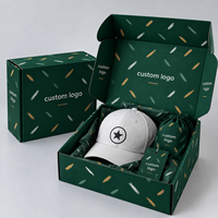 Boîte d'expédition en carton ondulé personnalisée avec logo, pliable, recyclée, pour vêtements, chaussettes, sous-vêtements