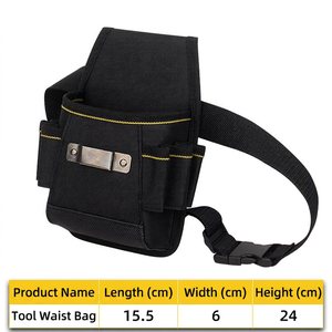 Custom Waterproof Lightweight Electrician Multifunctional <b>Roll</b> up <b>Tool</b> Belt <b>Bag</b> - Product Image 5