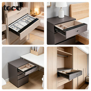 Cassaforte a cassetto scorrevole a scomparsa per la casa, ad alta sicurezza con impronta digitale e password, in metallo, per gioielli/denaro, da armadio - Product Image 6