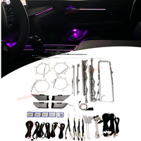 Bande décorative électro-plaquée pour Toyota Camry 9ème génération, éclairage ambiant LED, éclairage intérieur de voiture, pièces automobiles