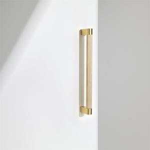 סגנון תעשייתי מקורי ריהוט ידית ידית משיכה למשוך לארון פליז יוקרה במחיר סביר ידית סאטן לידית למטבח חדר שינה - Product Image 5