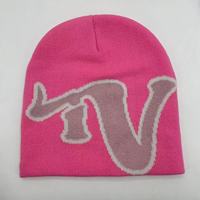 Unisex wintermuts op maat, acryl, vele kleuren, warme beanie voor buiten, aangepast logo, cartoonfiguur, fruit