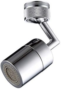 Vendita calda a doppia funzione cucina a 720 gradi grande angolo di rubinetto del lavandino aeratore per il lavaggio del viso, gargarismi, lavaggio degli occhi - Product Image 2