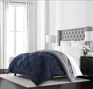 2025 Sang Trọng Đơn Giản Polyester Duvet Mềm <span class=keywords><strong>C</strong></span>ó Thể Đảo Ngượ<span class=keywords><strong>c</strong></span> Khâu Sợi Nhỏ Làm Đầy Comforter Mềm Chăn Chăn Và Chăn - Product Image 1
