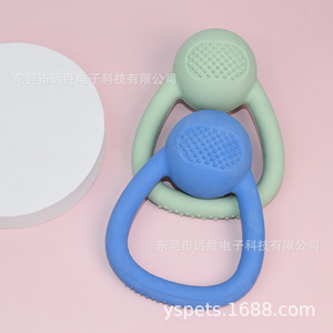 Jouets à mâcher en caoutchouc pour chiens, qualité alimentaire, taille moyenne, jouet distributeur de friandises pour chiens - Product Image 2