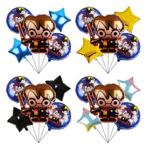 Ensemble de ballons sur le thème de l'Académie de magie personnalisés avec des ballons imprimés, décorations pour fête d'<span class=keywords><strong>anniversaire</strong></span> d'enfant, fournisseur de kits de ballons - Product Image 2