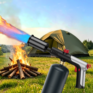 Lampe torche multifonctionnelle d'extérieur avec buse de pulvérisation, outil de camping, de <span class=keywords><strong>cuisson</strong></span>, de barbecue et de jardinage avec allumeur à flamme haute pression à une touche - Product Image 3