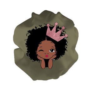 Seidige Satin haar haube Mama und ich Hauben benutzer definierte Logo Baby haube - Product Image 6