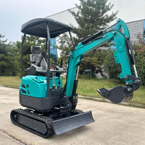 17G Compacte Graafmachine Voor Huis En Boerderij | Hydraulische Mini-Graafmachine Met Kubota-Motor-Intrekbare Rupsbanden - Product Image 6