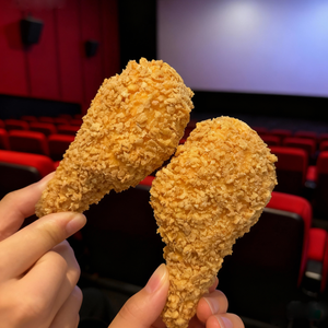 Helado Premium de Pierna de Pollo Exótico con Sabor a Chocolate y Vainilla, Recubrimiento Cremoso y Crujiente de Cereal, Envase de Leche en Bolsa - Product Image 2