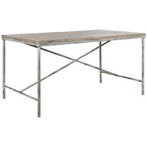 MANGO <b>IRON</b> DINING <b>TABLE</b> 240X90X78.5:66:40 DECAPE - Product Image 3