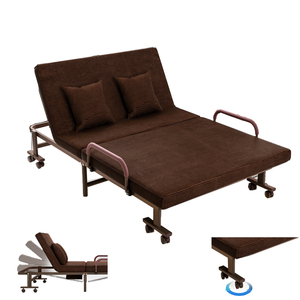 Modern Furniture <strong>Single</strong> Sofa <strong>Adjustable</strong> Metal Folding Sofa <strong>Bed</strong> Wall <strong>Bed</strong> - Product Image 2