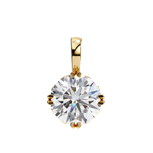 Collier Pendentif Style Diamant Moderne pour Femme – Bijou Tendance Minimaliste et Élégant, Léger, Finition Brillante, Idéal au Quotidien - Product Image 2