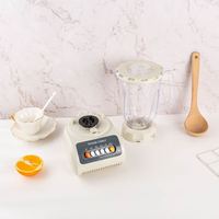Blender multifonction 1,5 L le plus vendu, appareil électroménager 2-en-1, 4 vitesses avec broyeur et hachoir