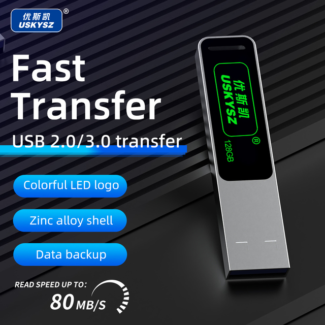 Laser Printing Logo 2GB 4GB 8GB USB 2.0 16gb Pen Thumb Drive Bulk 1gb Usb Flash Drive Glowing Pen Drive