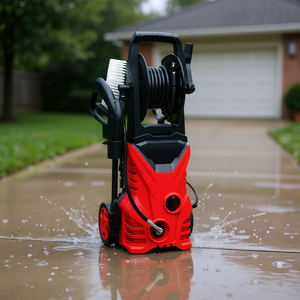 Nettoyeur haute pression électrique 1800W 2030PSI avec enrouleur de tuyau pour le nettoyage extérieur - Product Image 3