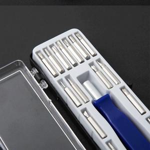 Ensemble de tournevis magnétique multifonctionnel 16 en 1, outils de réparation de téléphones portables, équipements pour téléphones portables, montres - Product Image 3