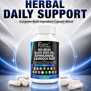 Premium Shecome Sea Moss Extract Capsules Black <b>Seed</b> Oil Ashwagandha Improve the Immune System Dietary Sea Moss Capsules - Product Image 4