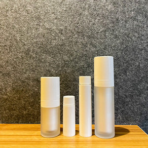 Chai mỹ phẩm không khí, chai bơm không khí kép có thể nạp lại, chai thủy tinh 15ml 30ml 50ml - Product Image 1